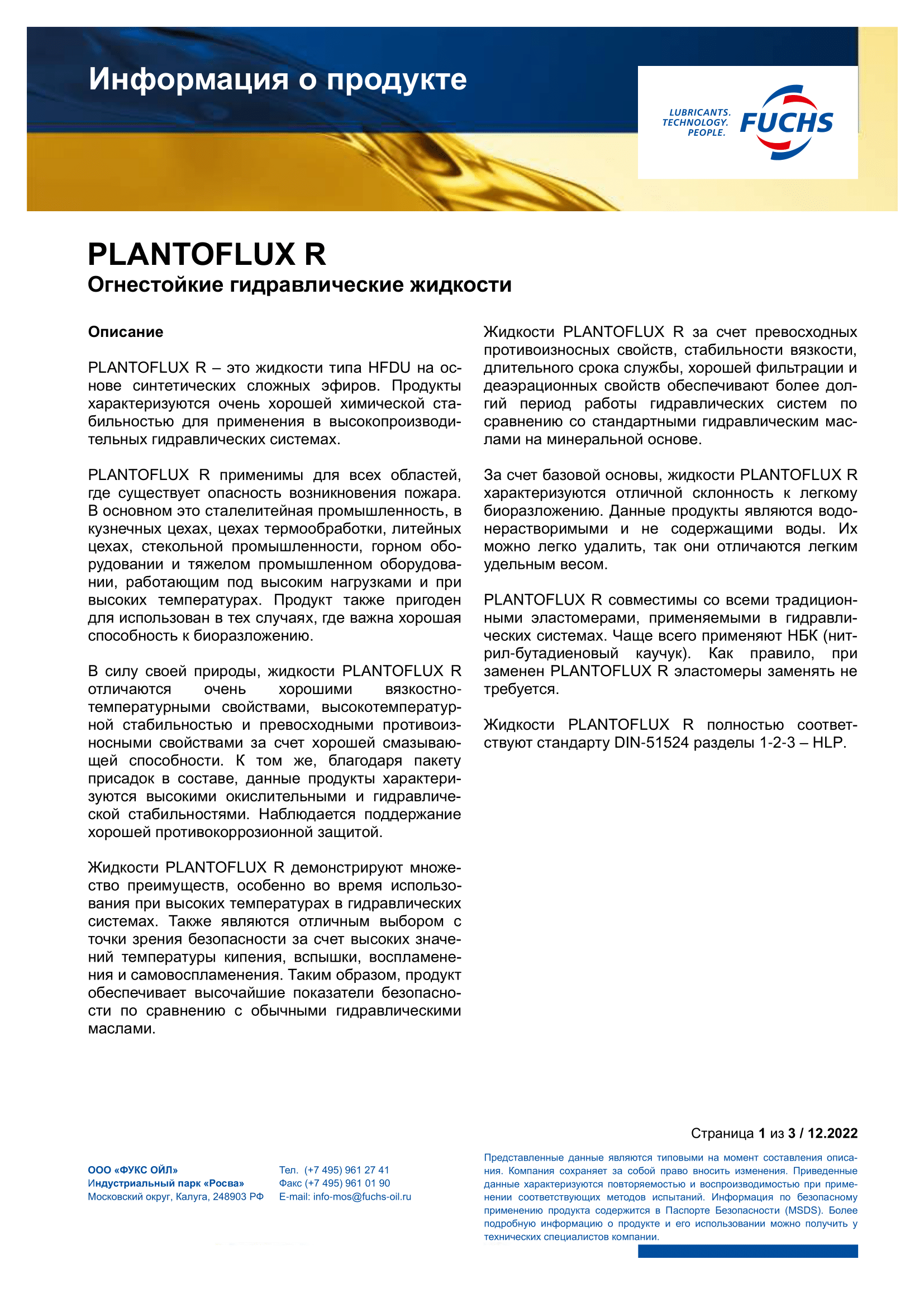 PLANTOFLUX R 46